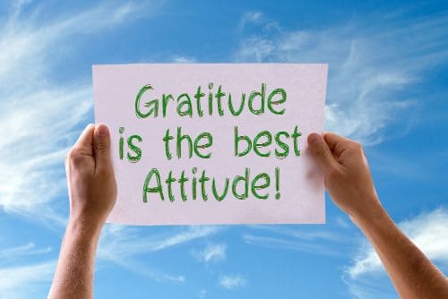Are Gratitude and Attitude the Same
